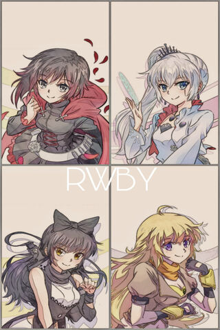 The Fearless Four: Team RWBY Unite! 🌟