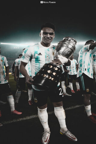Lautaro Martínez: Champion of the Copa América! 🏆🇦🇷