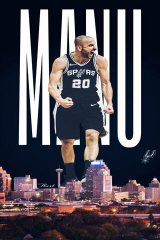 Manu Ginobili: The Heart of San Antonio 🏀❤️