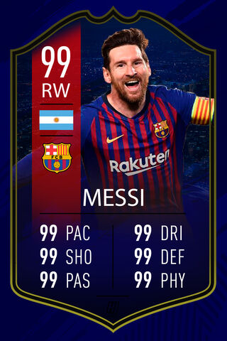 The Ultimate Messi Card: A Tribute to Greatness! ⚽✨