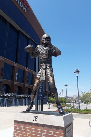 Legend in Bronze: Peyton Manning Statue