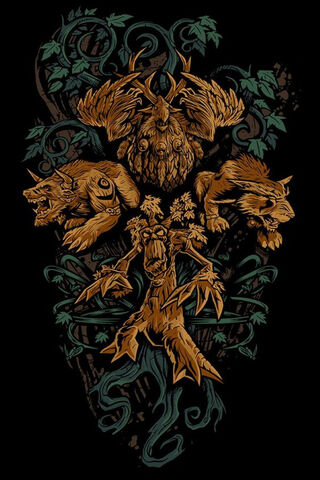 Guardians of the Forest: The Druid's Embrace 🌳✨
