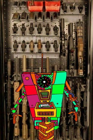 Claptrap's Wild Celebration: A Colorful Twist on Firepower! 🎉🤖