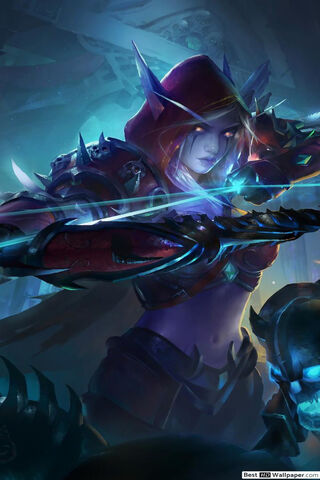Shadow of the Huntress: A Glimpse into Azeroth