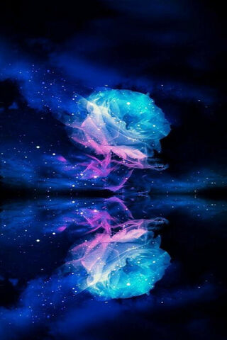 Celestial Dreams: The Electric Blue Sky 🌌✨