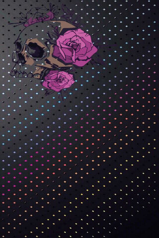 Electric Bloom: A Dance of Color and Edge ⚡🌹