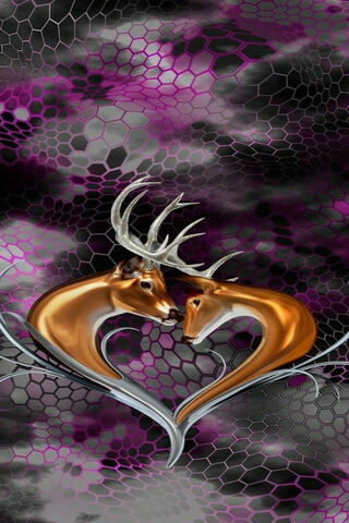 Electric Love: A Dance of Colors