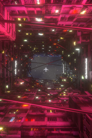 Neon Dreams: A Journey Through Cyberpunk Alley 🌌✨