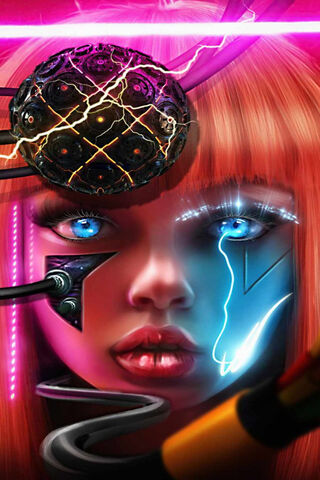 Cybernetic Dreams: A Glimpse into the Future 🌌✨