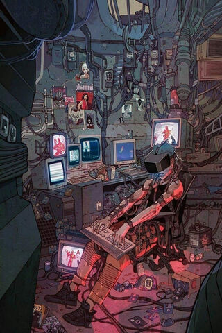 Cyber Gamer VR Art