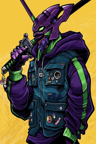 Urban Guardian: The Evolution of Eva Unit 1 🌆⚔️