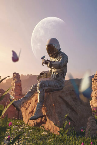 Cosmic Serenity: A Journey Beyond