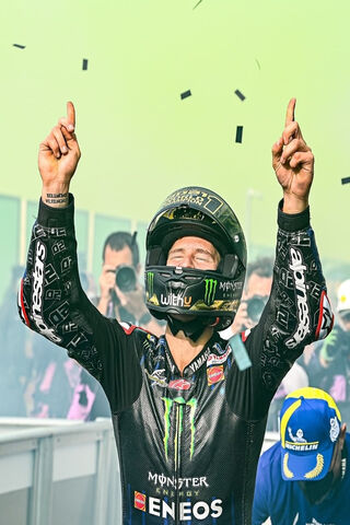Fabio Quartararo: The Champion's Moment 🏆✨