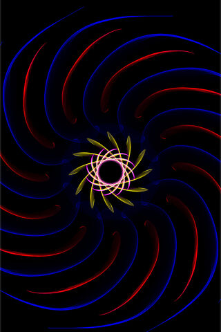 Electric Blue Whirlwind ⚡️🌌
