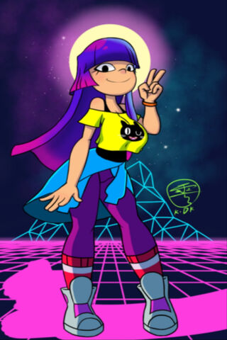 Miko: The Glitch Tech Heroine 🌟