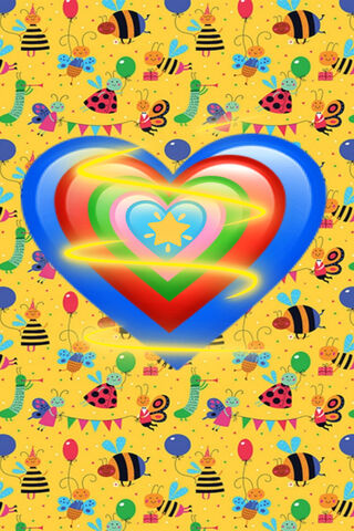 Vibrant Heartbeat of Joy 🌈❤️