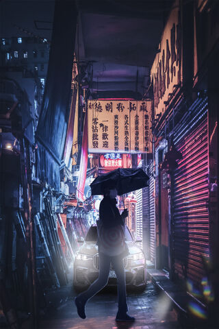 Neon Dreams: A Walk Through Cyberpunk 77 🌌🚶