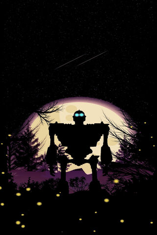 Moonlit Robot Adventure 🌙🤖