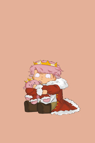 Cuddly Royalty: The Technoblade Plush Adventure! 👑🐷