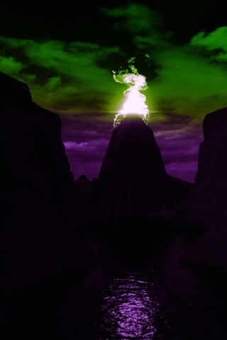 Mystical Eruption: The Enchanted World 🌋✨