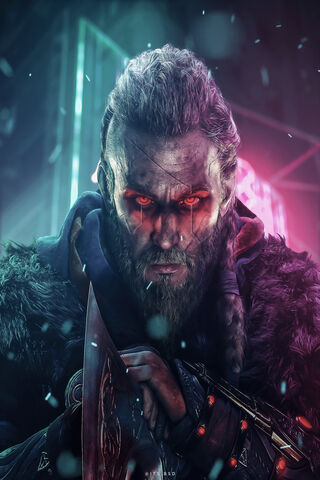 Futuristic Warrior: The Cyber Viking Awakens ⚔️🤖