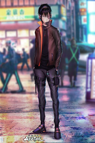 Zuko: The Neon Warrior