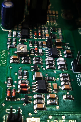 The Heart of Technology: Circuit Board Close-Up