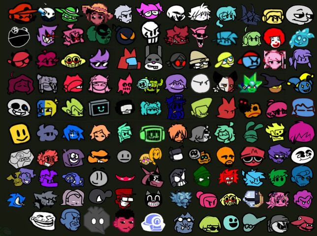 Funky Friday Night Icons Galore! 🎤 Wallpaper - Download to your mobile ...