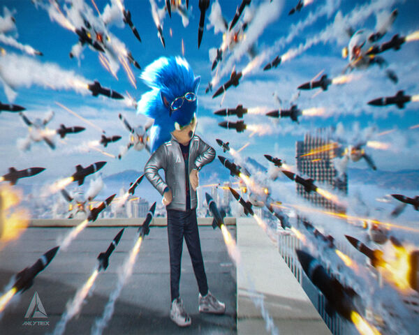 Sonic X Quicksilver: Speed Meets Chaos! 🚀💥 Wallpaper - Download to your ...