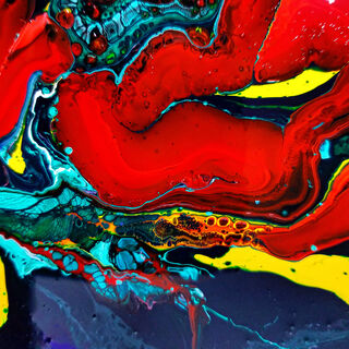 Hỗn loạn rực rỡ: Vũ điệu của sắc màu 🎨✨