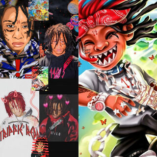 Just A Creative Name on Twitter HAPPY HALLOWEEN Heres some wallpapers I  made using Trippie Redds halloween merch designs If you like these edits  please consider leaving a like or following trippieredd 