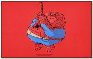 Spiderman Fat