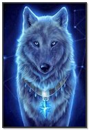 Celestial Guardian: The Star Wolf 🌌🐺