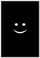 Joy in Simplicity: The Black and White Smile