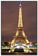 Twinkling Majesty: The Eiffel Tower at Night 🌟