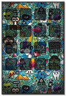 Urban Vibes: The Graffiti Shelf