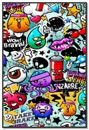 Vibrant Expressions: A Graffiti Wonderland 🎨✨