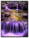 Purple Waterfall