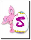 Bunny Letter S