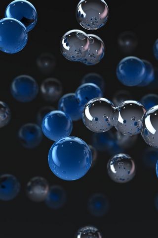 3D Bubbles Wallpaper - Download to your mobile from PHONEKY