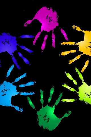 Colored Hands
