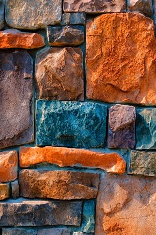 Abstract Stone Wall