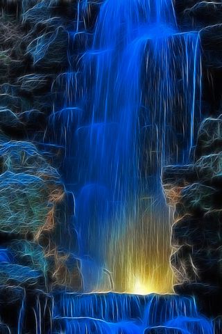 Блакитний водоспад