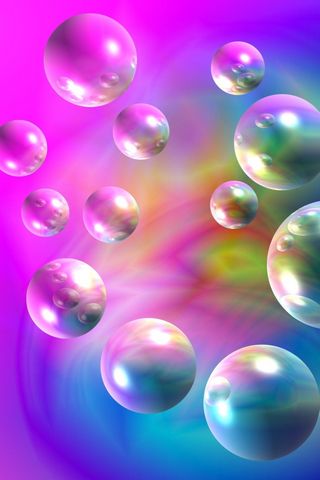 3D Bubbles Iphone