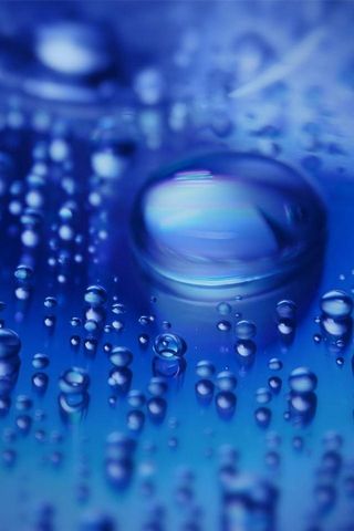 Сине-вода-Drops