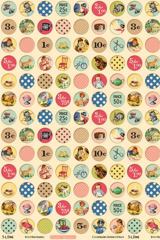 Cartoon Circular Pattern