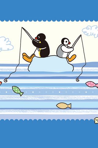 Pingu企鹅家族壁纸 从phoneky下载到您的手机