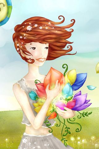 Çiçekçi Kız