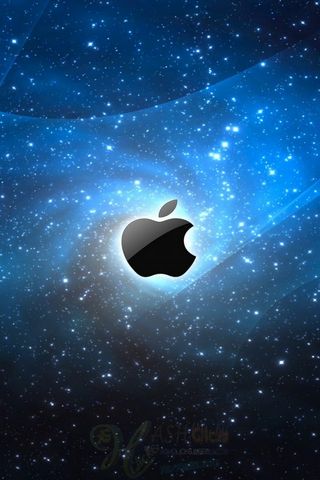 Apple Galaxy Blue Iphone 5 Wallpaper Ilikewallpaper壁紙 Phonekyから携帯端末にダウンロード