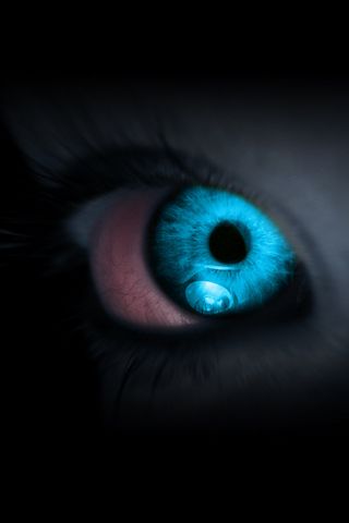 ดวงตาสีฟ้า